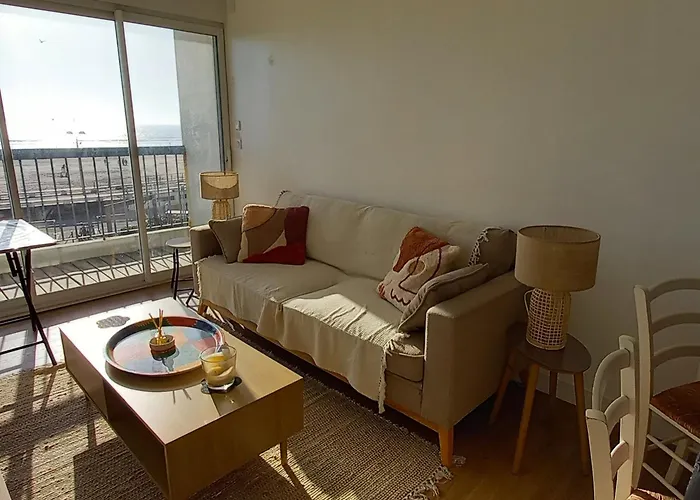 Superbe Moderne 2 Vue Mer, 2 Salles D'eau, Parking, Animaux Admis - Fr-1-323-276 דירה